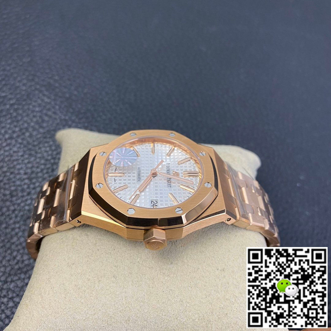 Audemars Piguet Royal Oak 15450OR.OO.1256OR.01 JF Factory Silver Dial