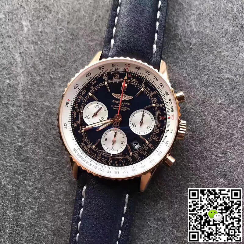 Breitling Navitimer 01 RB012012 JF Factory Blue Strap