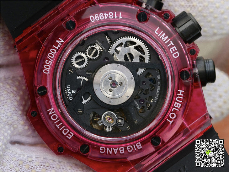 Hublot Big Bang 411.JX.4802.RT Red Case Black Strap