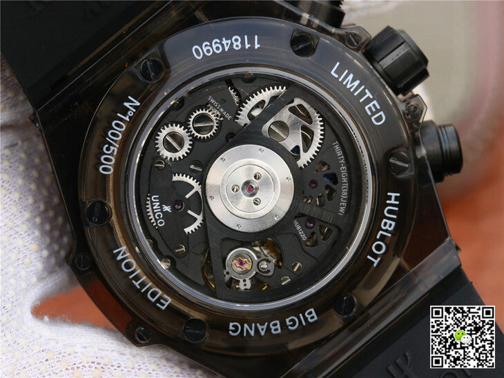 Hublot Big Bang 411.JX.4802.RT Black Case Black Strap