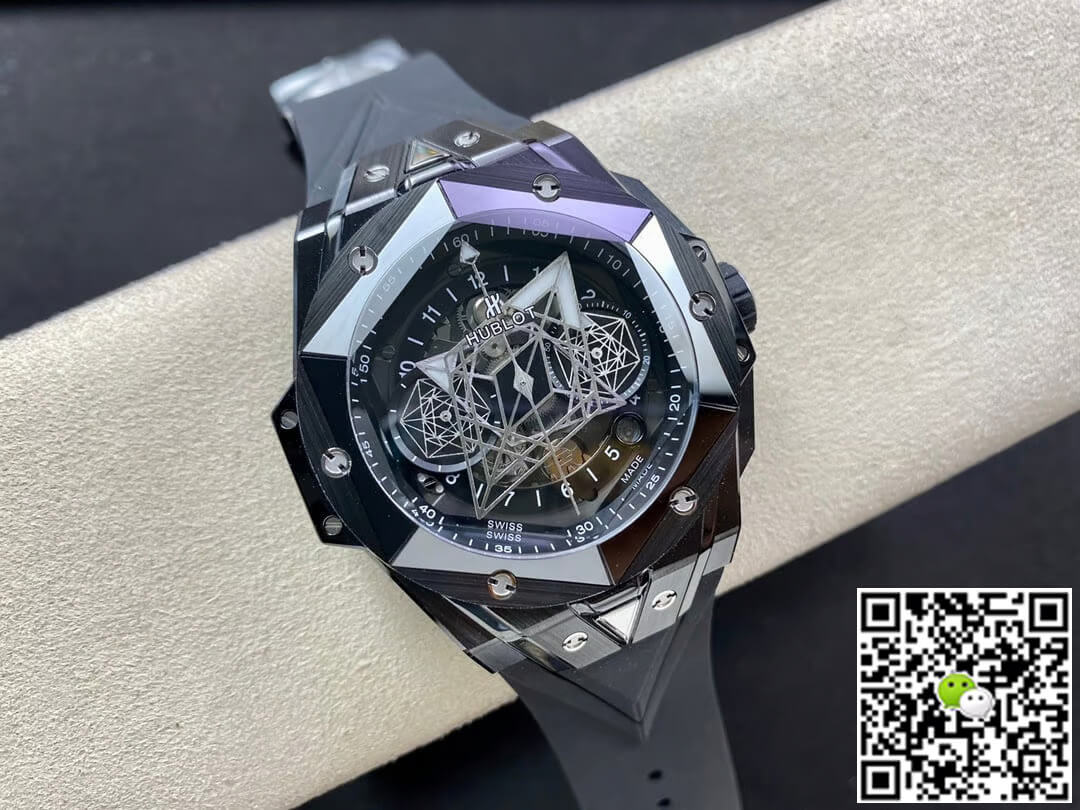 Hublot Big Bang Sang Bleu II 418.CX.1114.RX.MXM20 BB Factory Black Ceramics