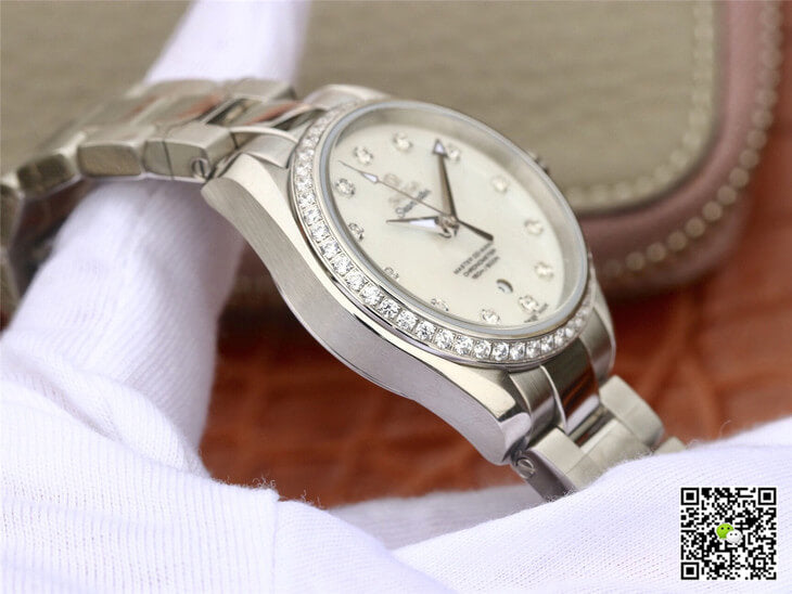 Omega Seamaster 231.15.34.20.55.002 Aqua Terra 150M 3S Factory White Dial