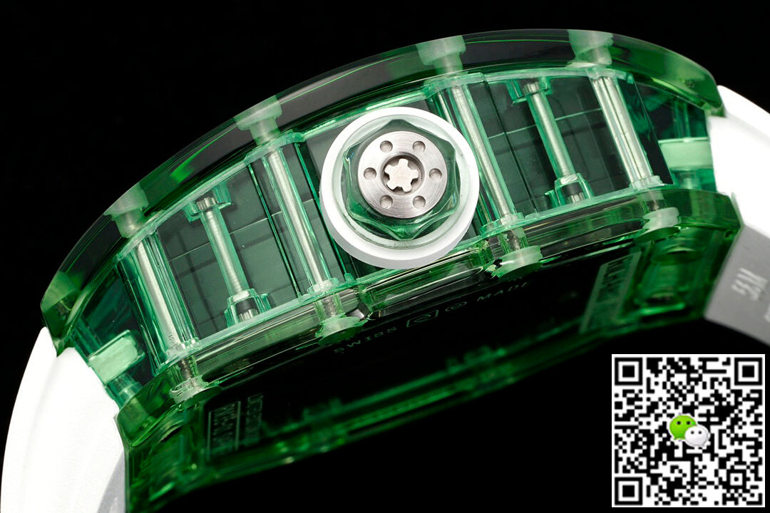 Richard Mille RM35-01 RM Factory Green Transparent Case