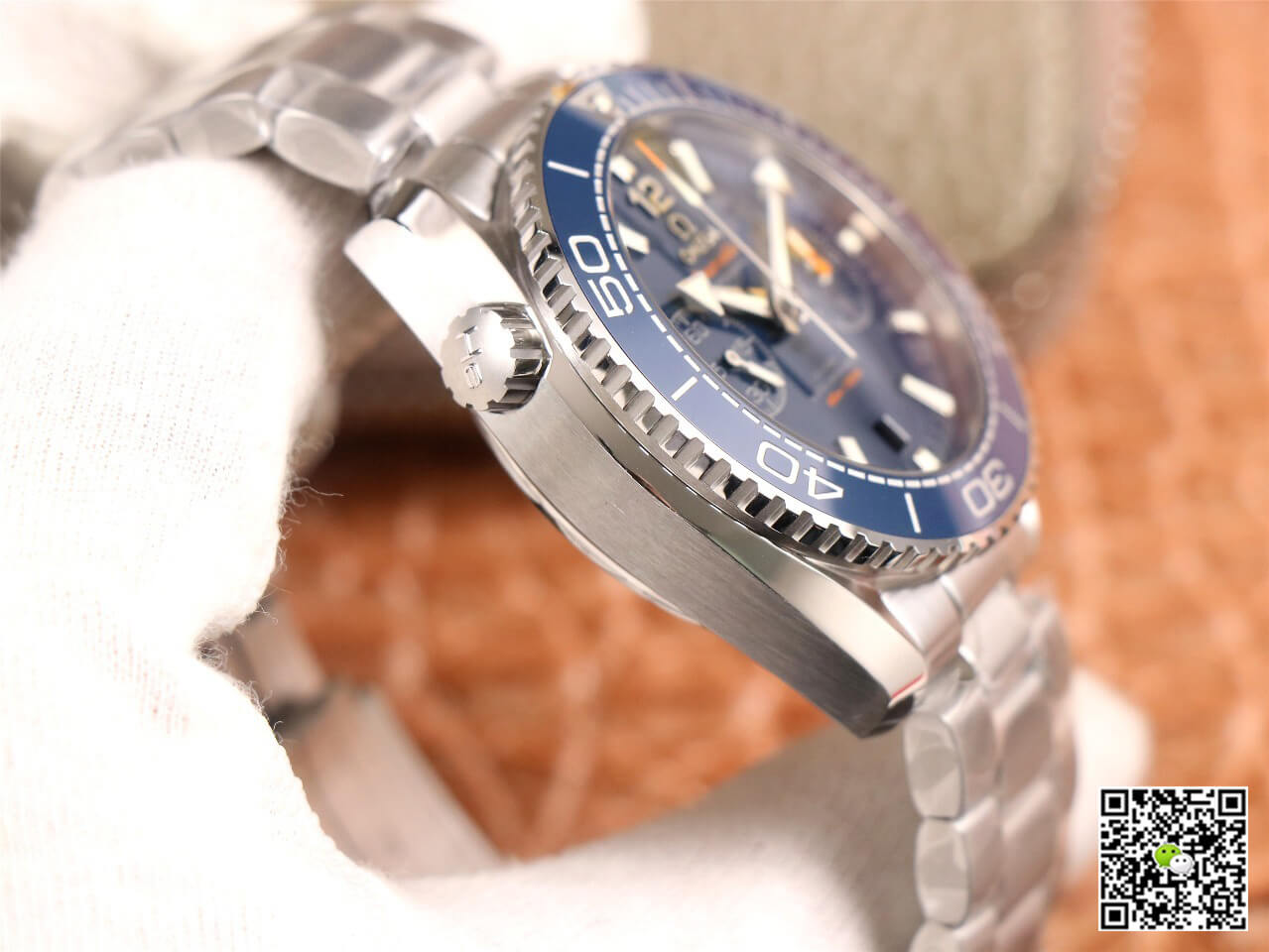 Omega Seamaster Ocean Universe 600M 215.30.46.51.03.001 OM Factory V3 Blue Dial