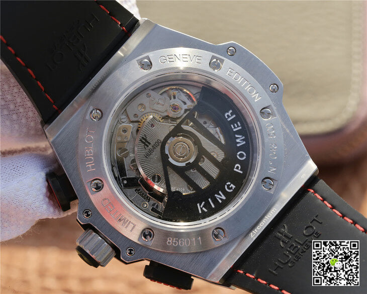 Hublot King Power 703.ZM.1123.NR.FMO10 V6 Factory Black Dial