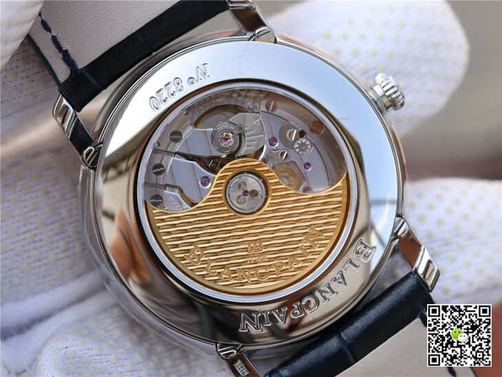 Blancpain Villeret 6654-1529-55B OM Factory V2 Blue Dial