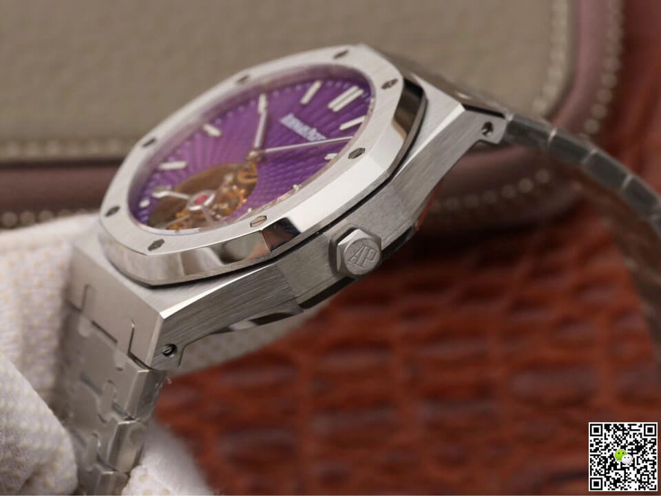 Audemars Piguet Royal Oak Tourbillon 26522ST.OO.1220ST.01 JF Factory Purple Dial
