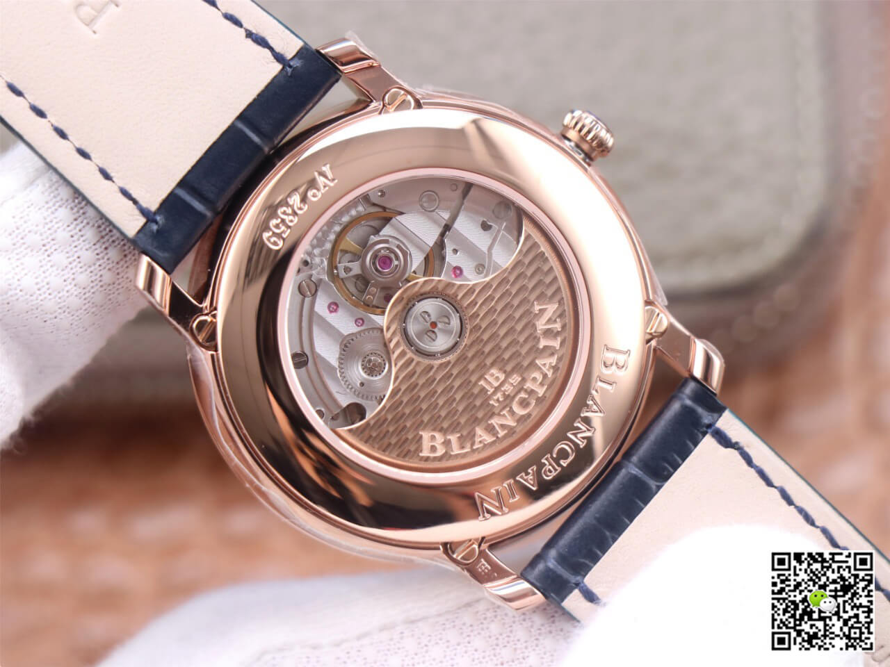 Blancpain Villeret 6654-3640-55 OM Factory V3 Blue Dial