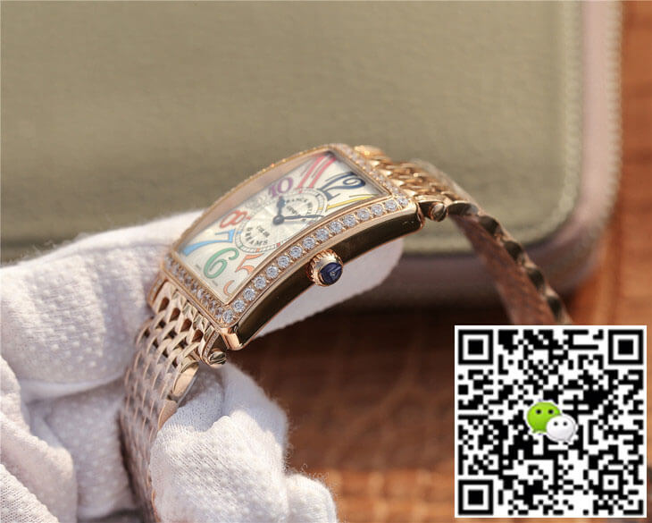 Franck Muller LONG ISLAND 952 Ladies ABF Factory Rose Gold With Diamonds