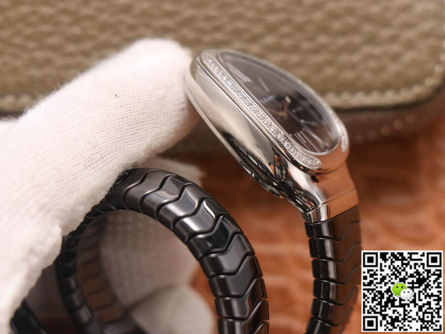 Bvlgari Serpenti BV Factory Black Dial