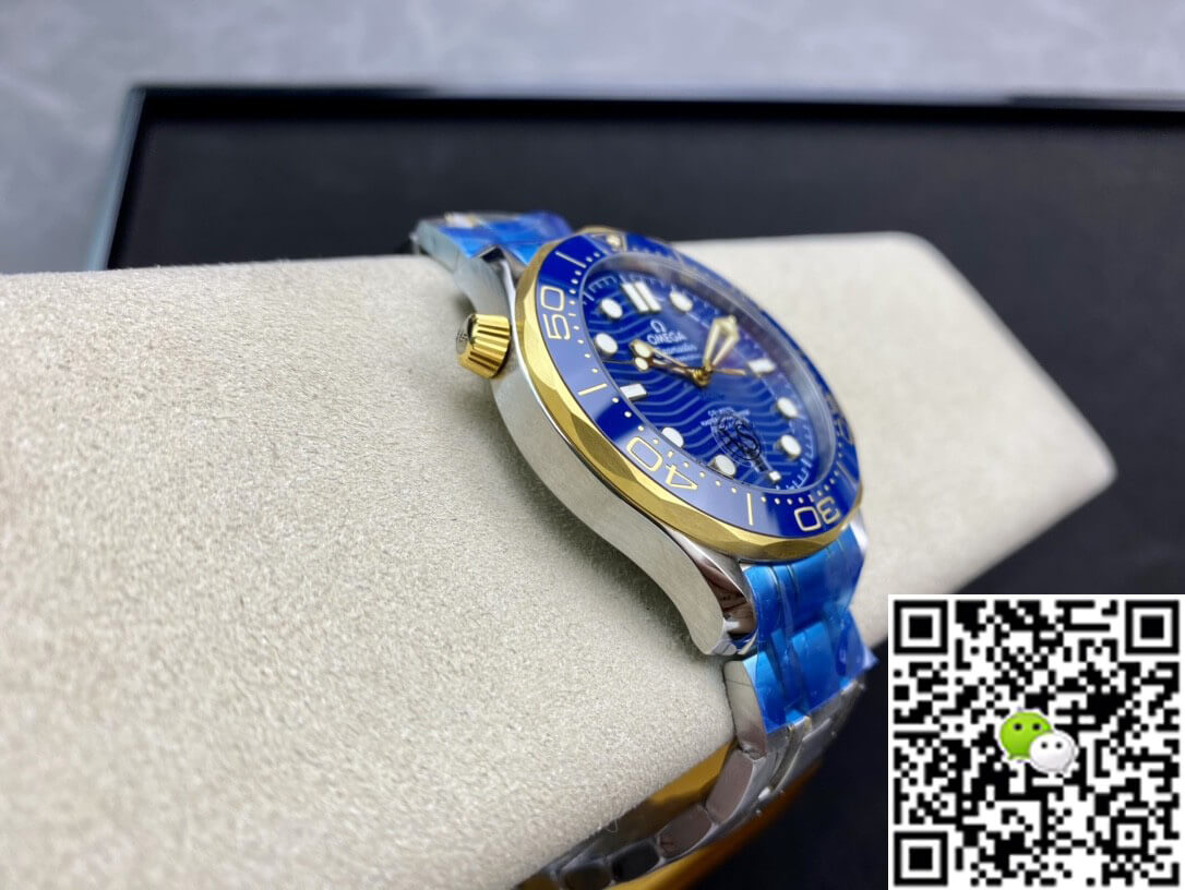 Omega Seamaster Diver 300M 210.20.42.20.03.001 VS Factory Blue Dial