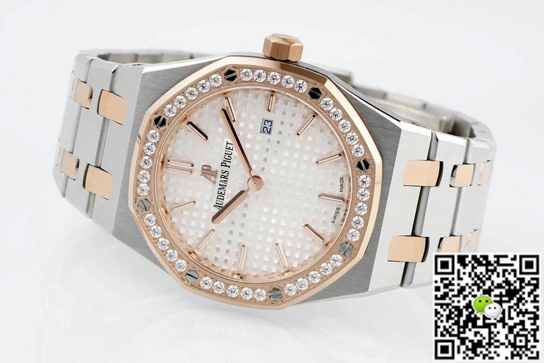 Audemars Piguet Royal Oak Quartz 33MM 67651SR.ZZ.1261SR.01 ZF Factory White Dial