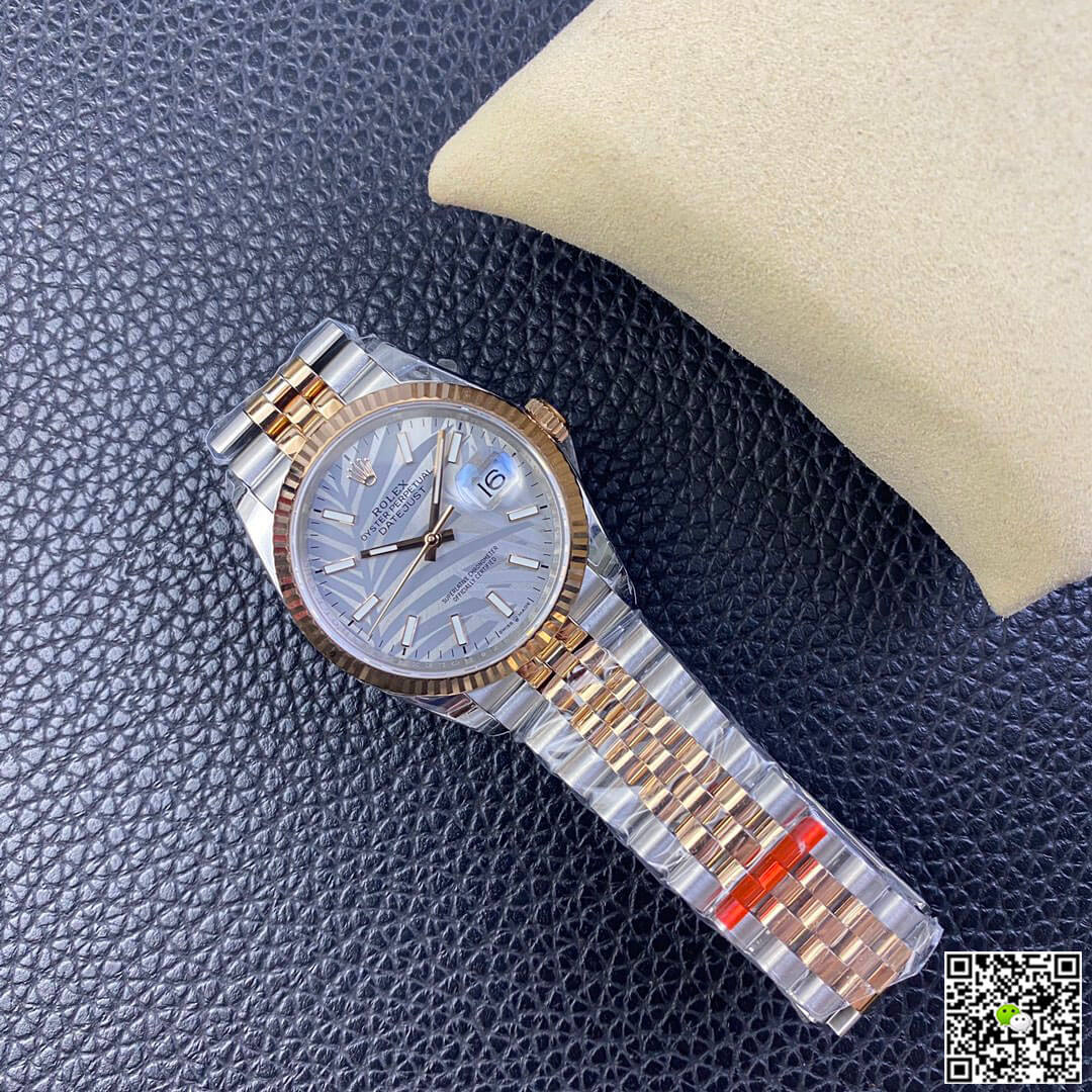 Rolex Datejust M126231-0031 EW Factory Palm Leaf Pattern Dial