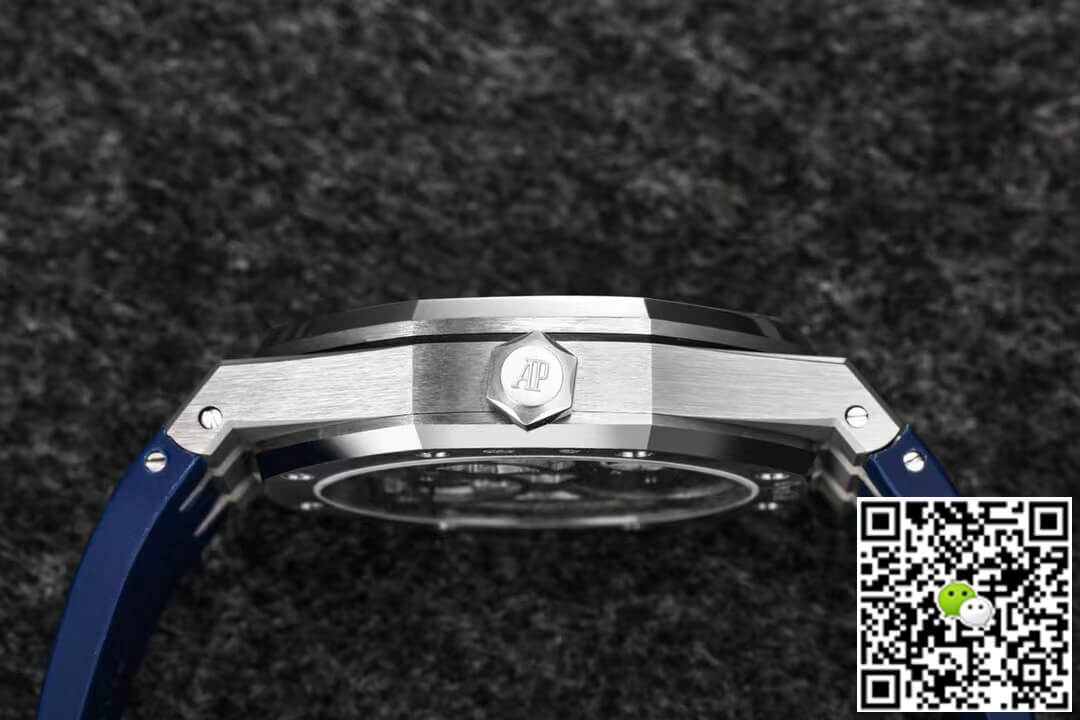 Audemars Piguet Royal Oak Tourbillon R8 Factory V3 Blue Rubber Strap