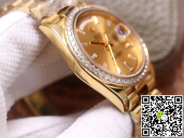 Rolex Day Date M228348RBR-0002 EW Factory 18ct Gold