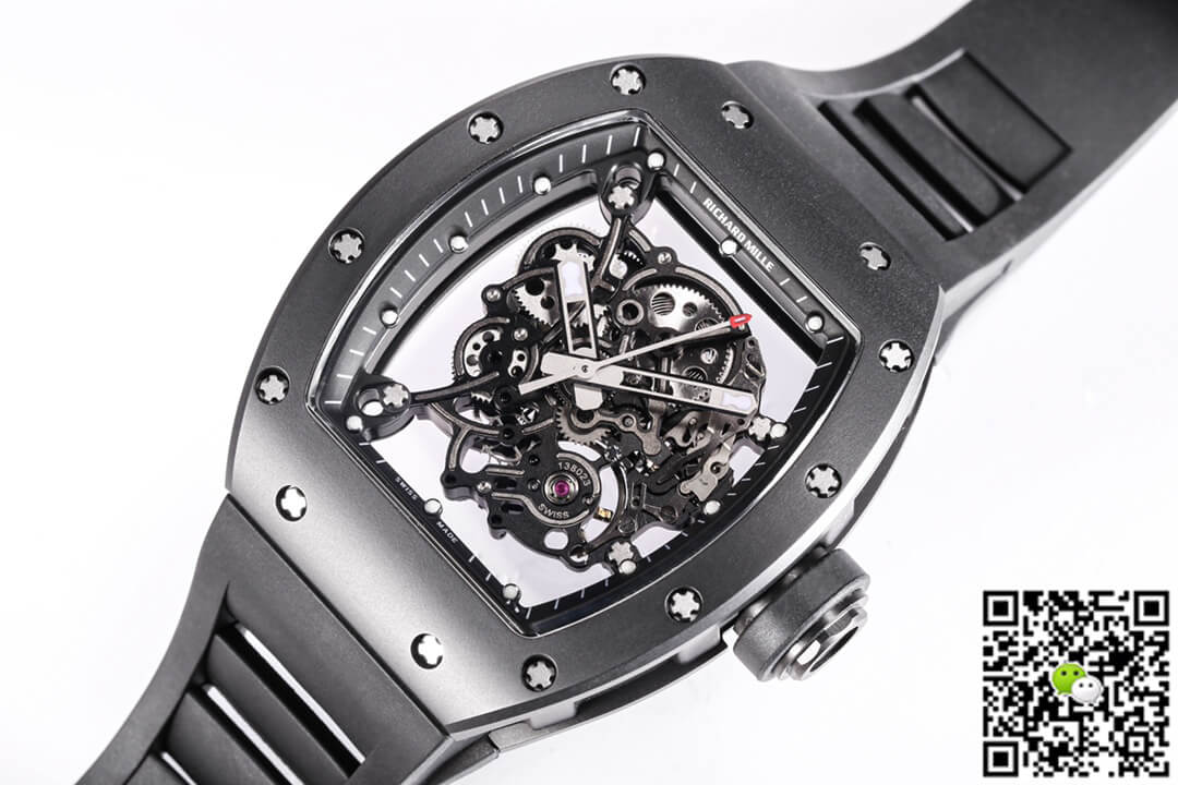 Richard Mille RM-055 BBR Factory Black Ceramic Case