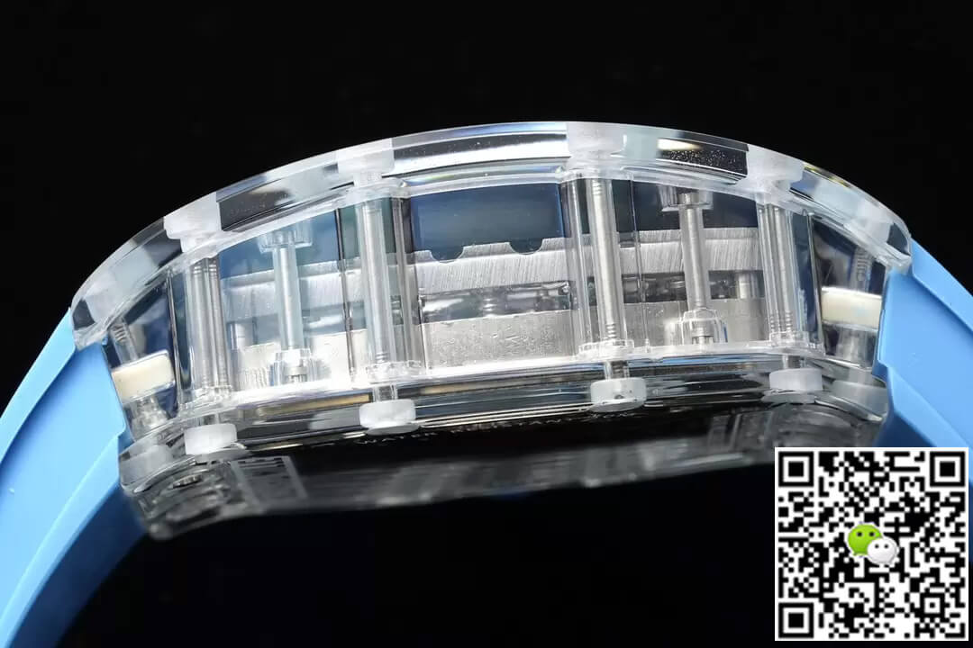 Richard Mille RM053-02 Tourbillon RM Factory Blue Rubber Strap
