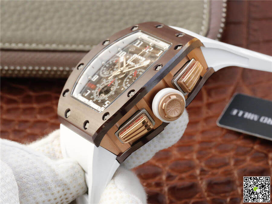 Richard Mille RM011 KV Factory Brown Ceramic Case