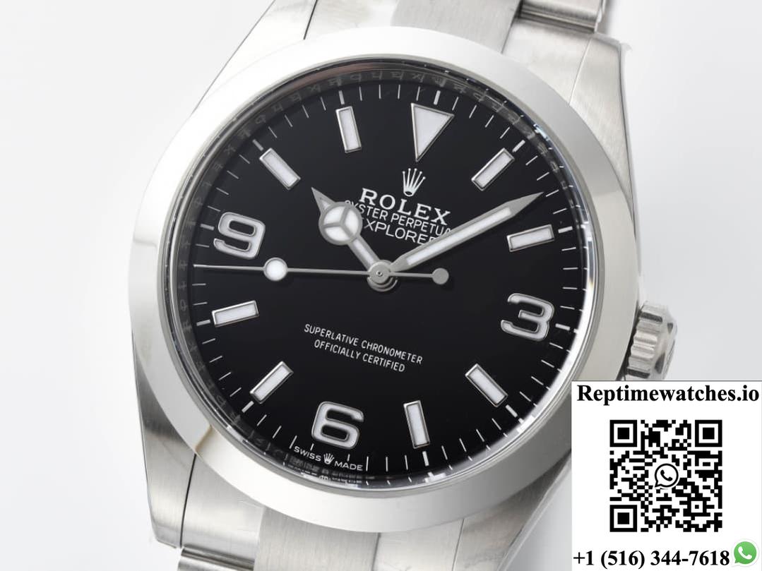 Rolex Explorer 114270-78690 Clean Factory Black Dial