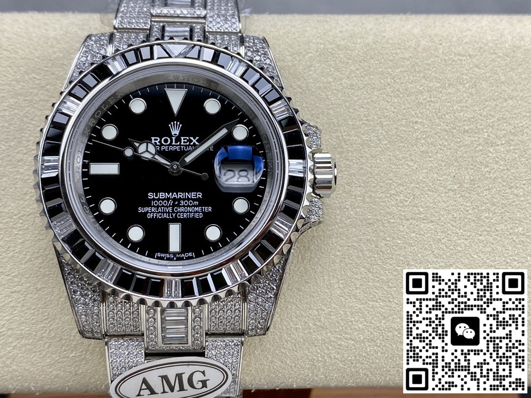 Rolex GMT-Master 116759 SAru-78213 AMG factory solid case back