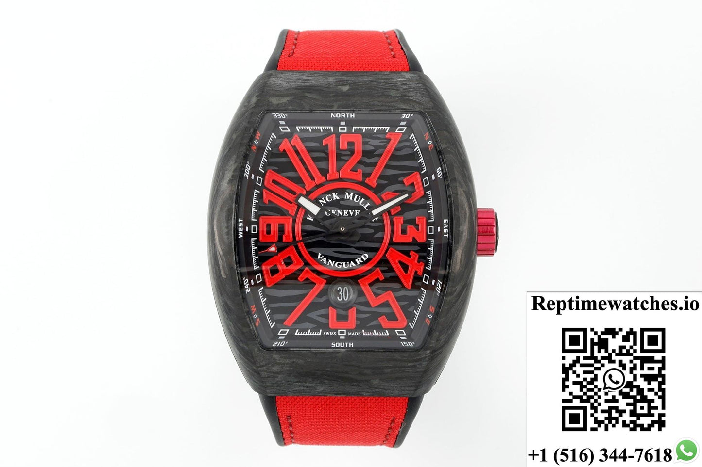 Franck Muller Vanguard ABF factory sapphire crystal glass