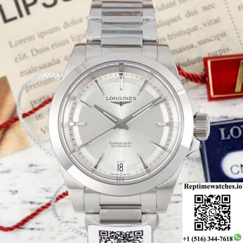 Longines Sports L3.430.4.72.6 Af Factory Stainless Steel Bezel-Rep Time Watches