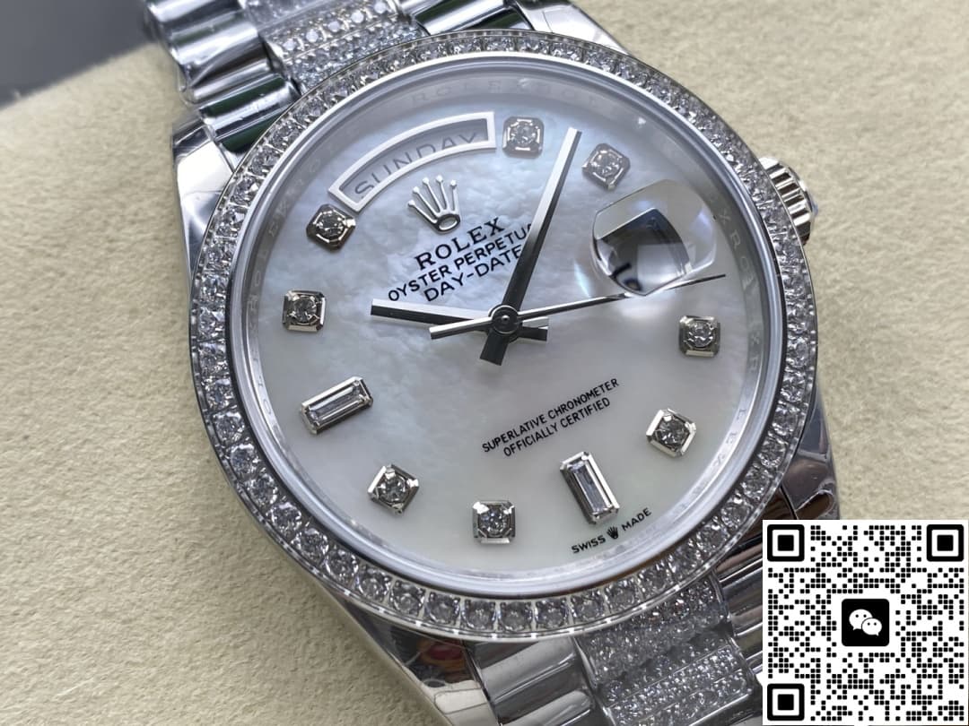 Rolex Day-Date M128349RBR-0014 8+ Factory Solid Case Back