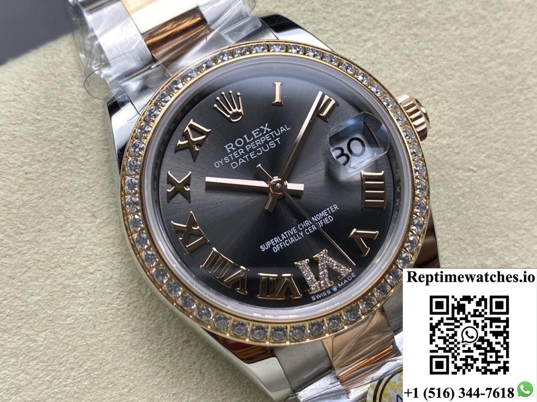 Rolex Datejust M278381RBR-0029 AR Factory Blue Crystal Watch Mirror