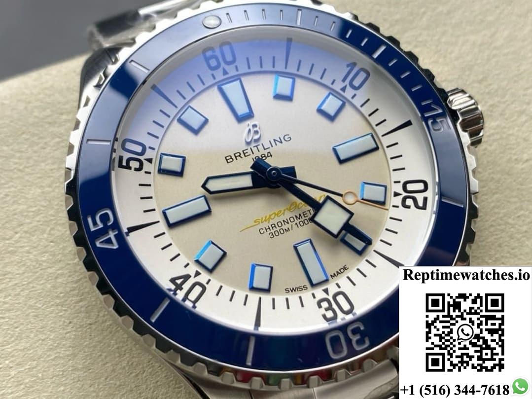 Breitling Superocean A17375E71G1A1 TF Factory Stainless Steel Strap