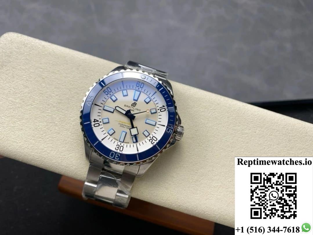 Breitling Superocean A17375E71G1A1 TF Factory Stainless Steel Strap