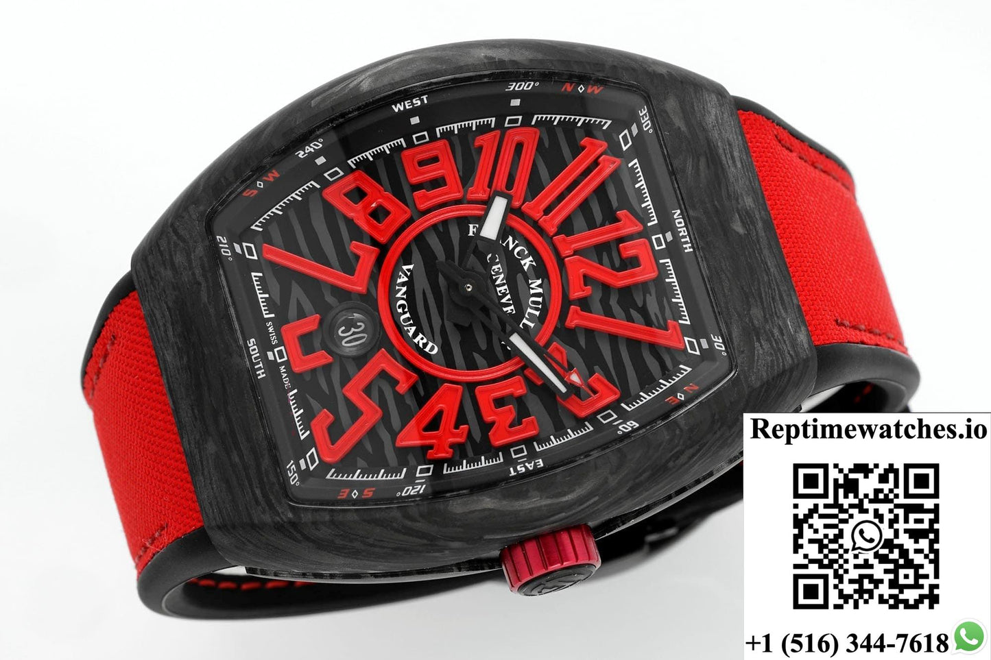 Franck Muller Vanguard ABF factory sapphire crystal glass