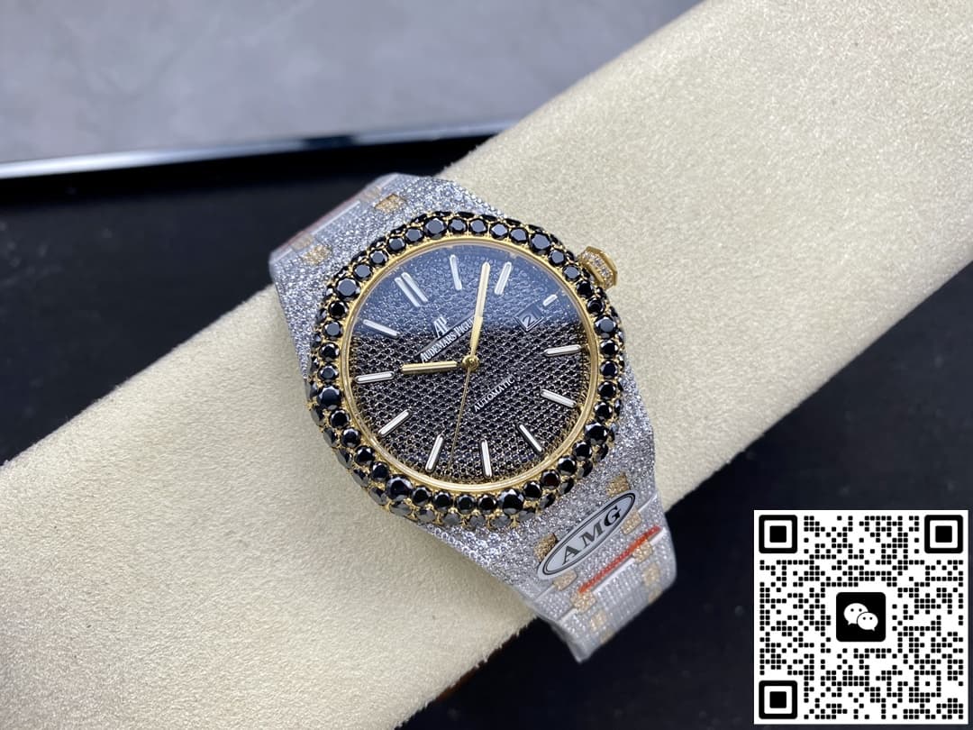 Audemars Piguet Royal Oak 15400OR.025 AMG factory transparent case back