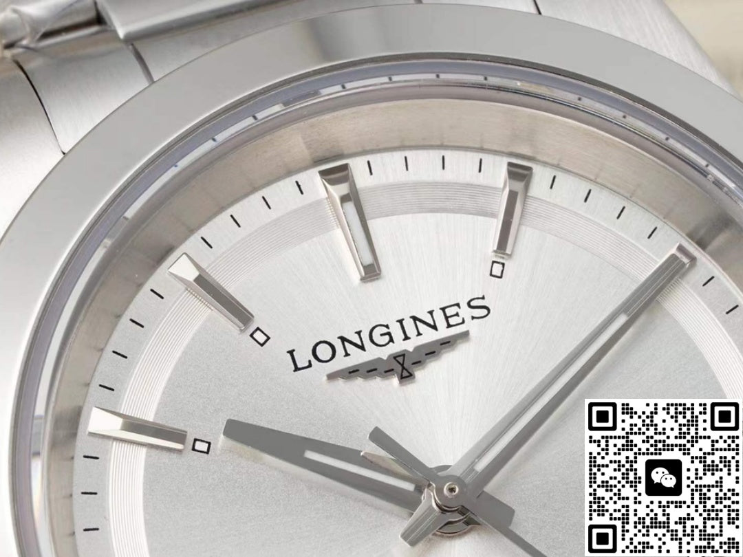 Longines Sports L3.430.4.72.6 AF factory stainless steel bezel