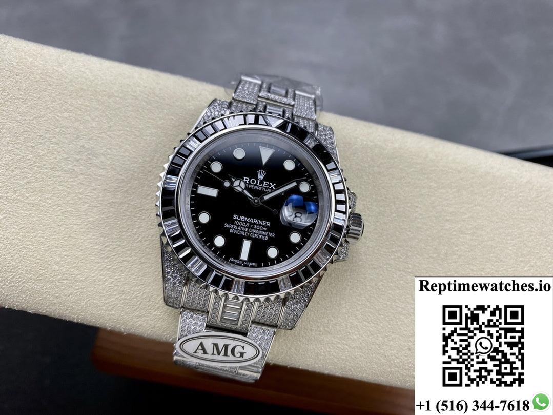 Rolex GMT-Master 116759 SAru-78213 AMG factory solid case back