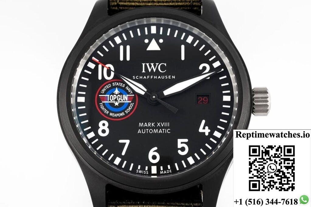 IWC PILOT IW324705 ZF FACTORY CERAMIC BEZEL