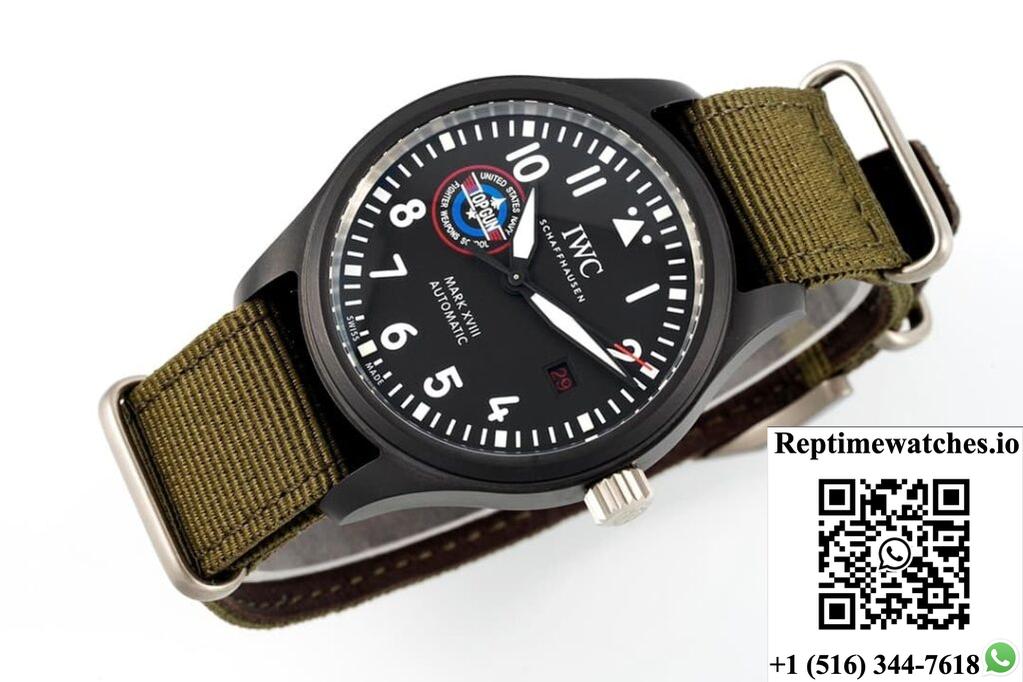 IWC PILOT IW324705 ZF FACTORY CERAMIC BEZEL