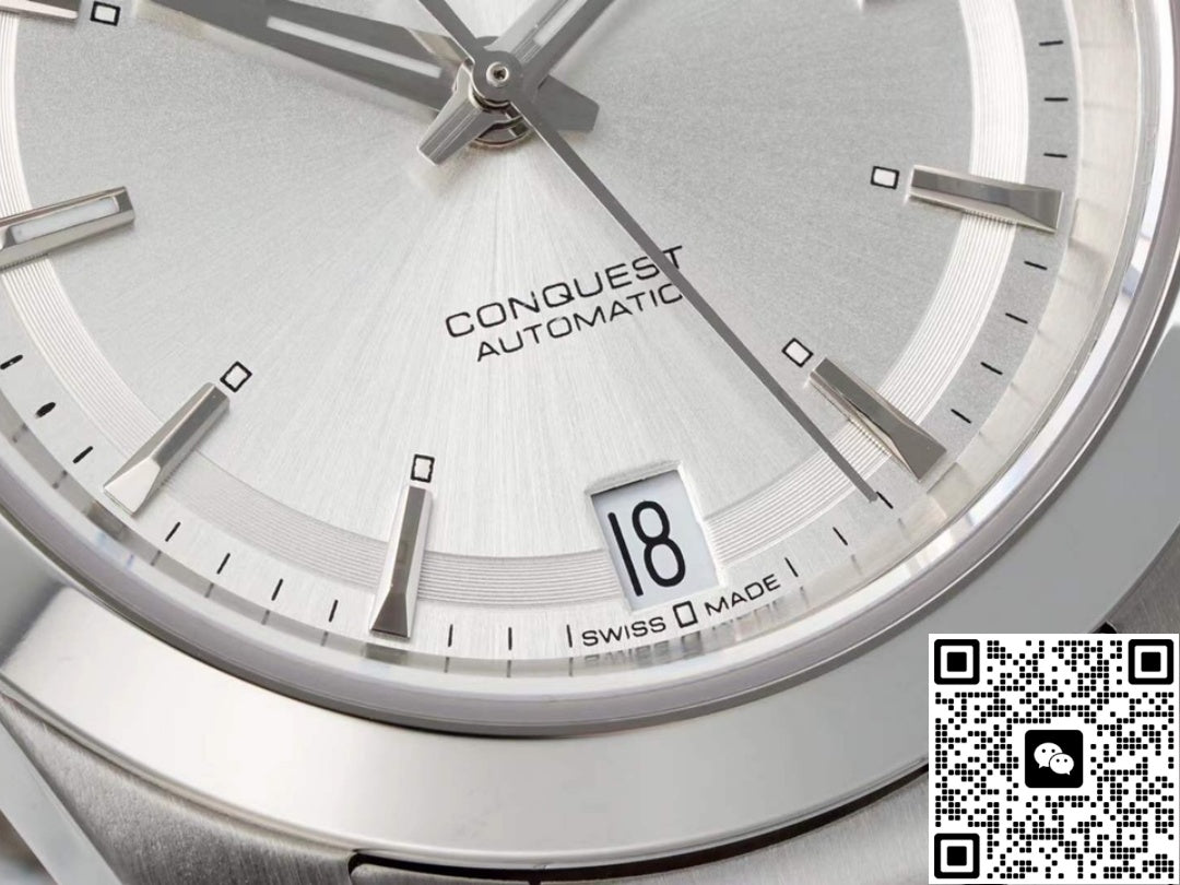 Longines Sports L3.430.4.72.6 AF factory stainless steel bezel