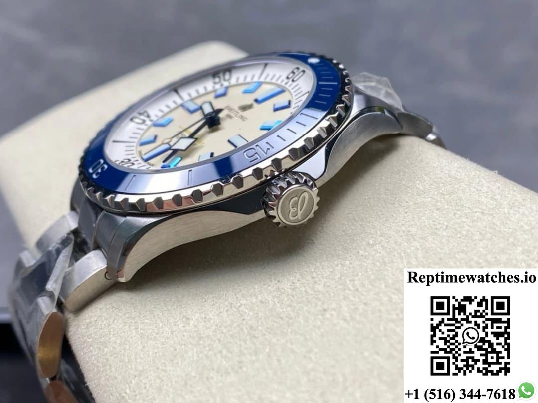 Breitling Superocean A17375E71G1A1 TF Factory Stainless Steel Strap