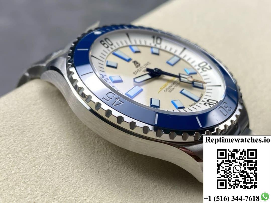 Breitling Superocean A17375E71G1A1 TF Factory Stainless Steel Strap