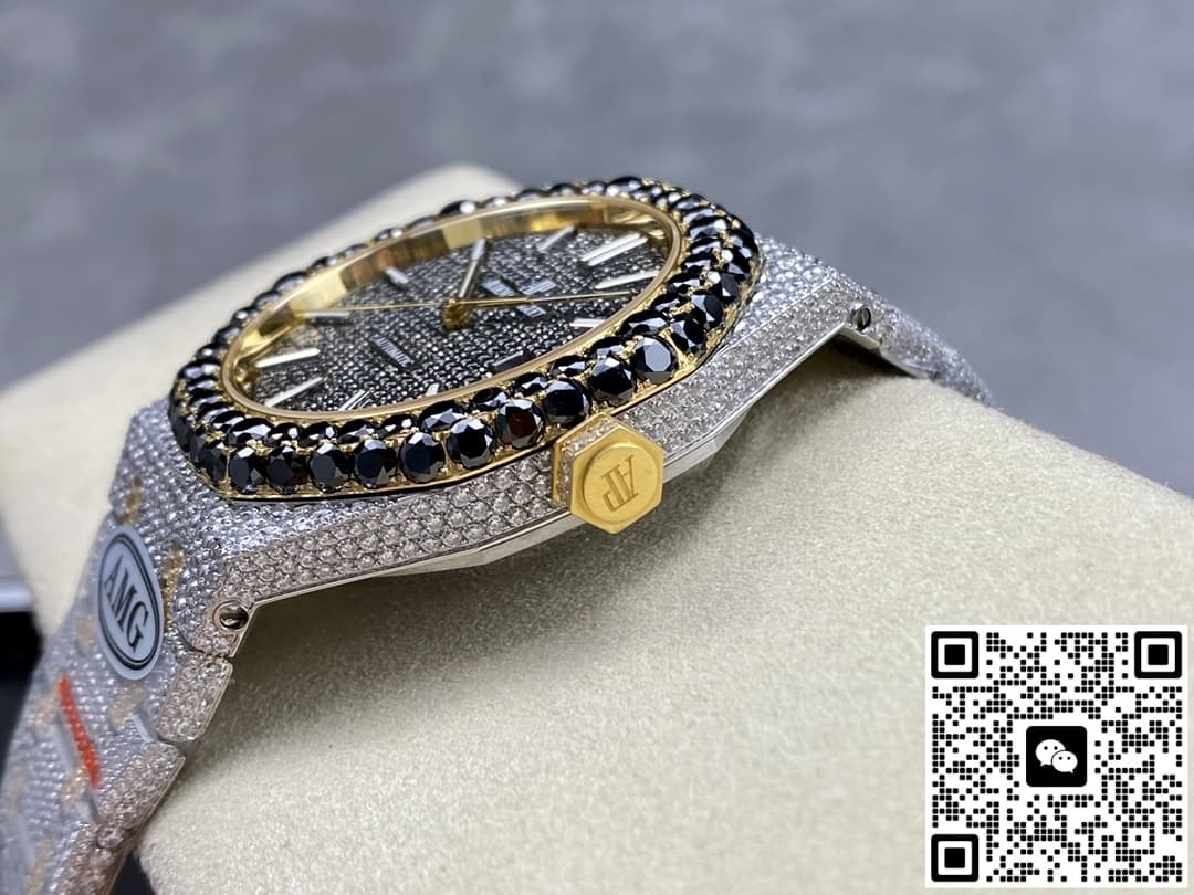 Audemars Piguet Royal Oak 15400OR.025 AMG factory transparent case back