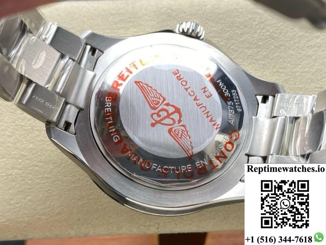 Breitling Superocean A17375E71G1A1 TF Factory Stainless Steel Strap