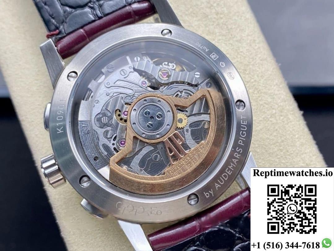 Audemars Piguet CODE 11.59 26393BC.OO.A068CR.01.99 OMF factory crocodile leather strap