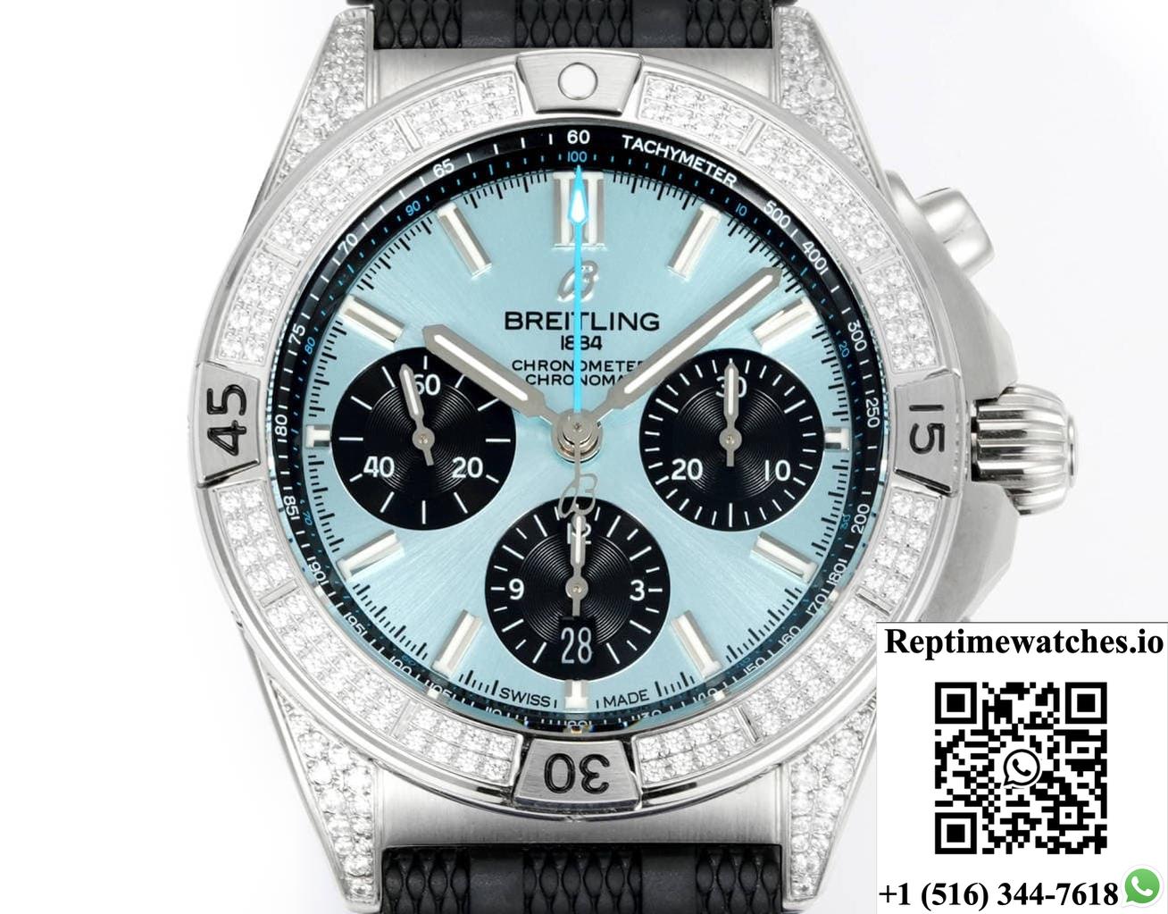 Breitling Chronomat PB0134101C1S2 BLS Factory Rubber Strap