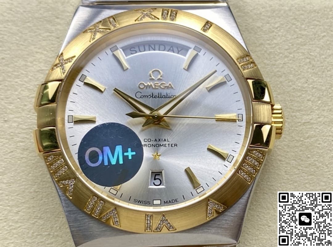Omega Constellation 123.25.38.22.02.002 OM Factory 8602 Movement