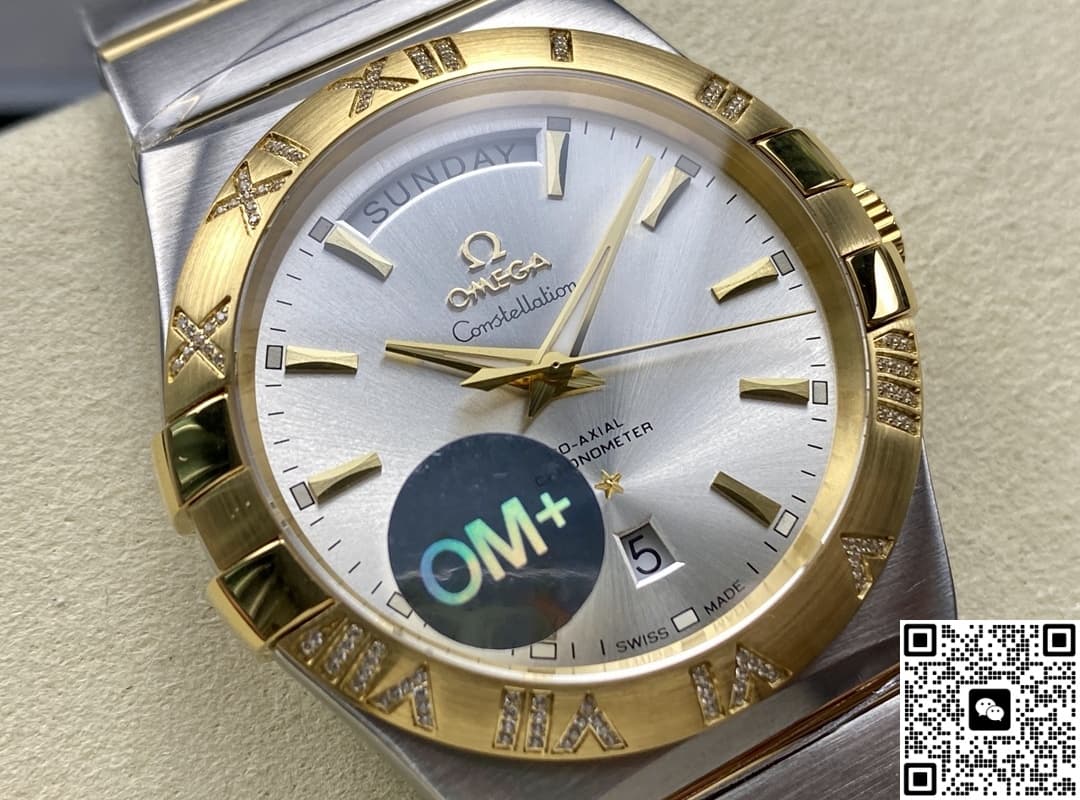 Omega Constellation 123.25.38.22.02.002 OM Factory 8602 Movement