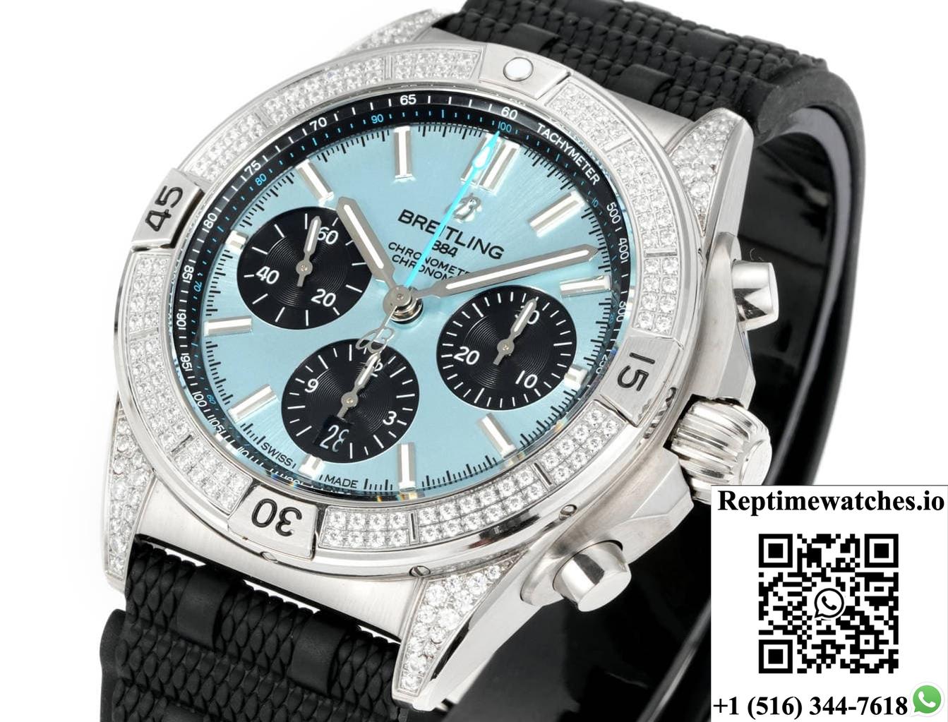 Breitling Chronomat PB0134101C1S2 BLS Factory Rubber Strap