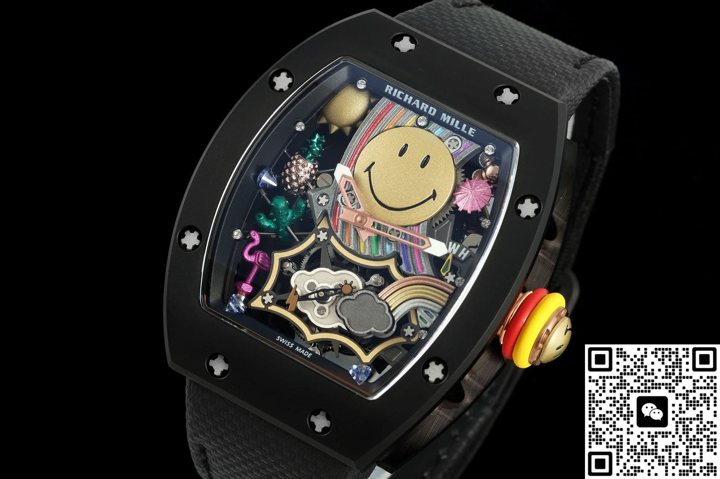 Richard Mille RM 88 NEW Factory Smiley Face Dial