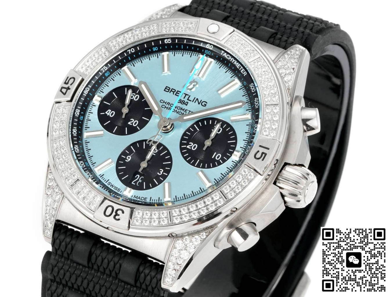 Breitling Chronomat PB0134101C1S2 BLS Factory Rubber Strap