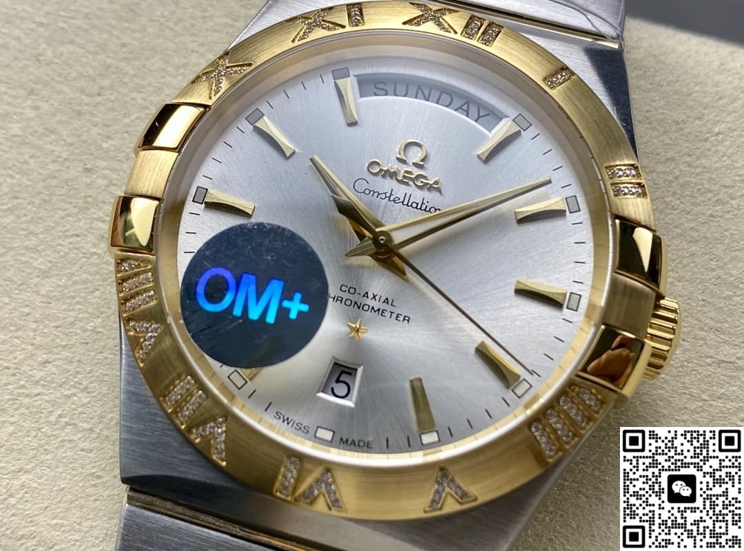 Omega Constellation 123.25.38.22.02.002 OM Factory 8602 Movement
