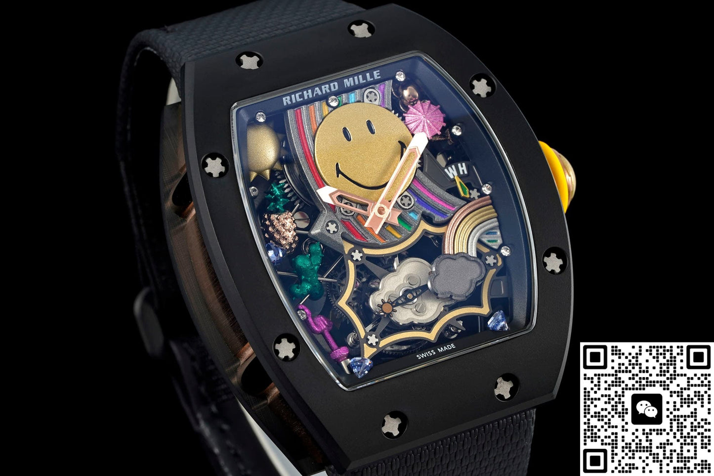Richard Mille RM 88 NEW Factory Smiley Face Dial